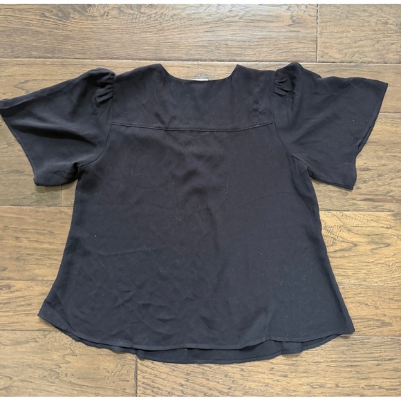 NWOT Cabi Black V-Neck Blouse- Size S Minimalist - Picture 3 of 4